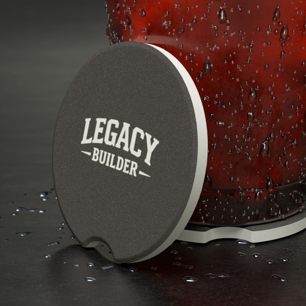 "Legacy Builder" Soapstone Car Coaster