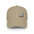 "RM" Cross Logo Embroidered Low Profile Baseball Cap