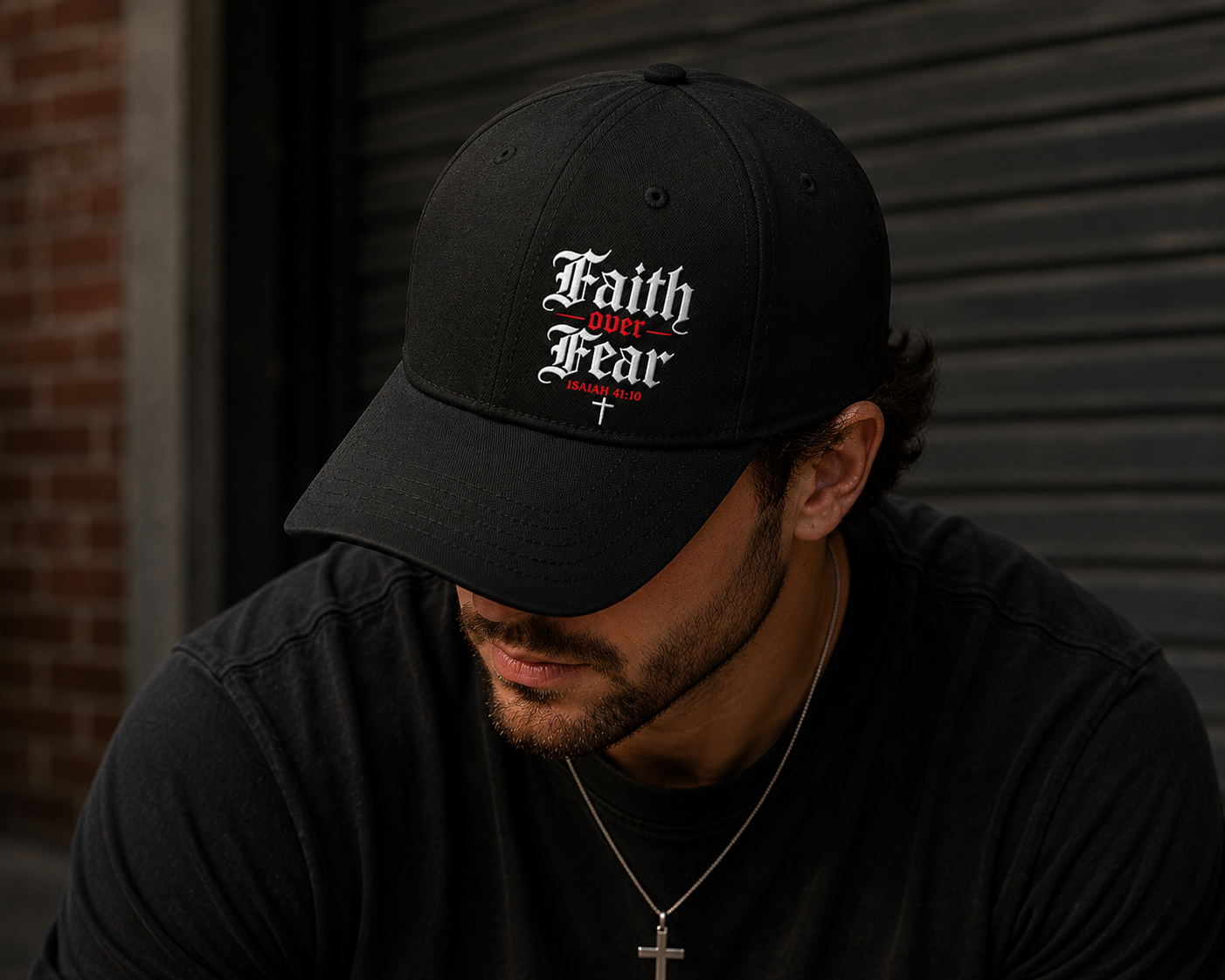 "Faith Over Fear" Baseball Cap