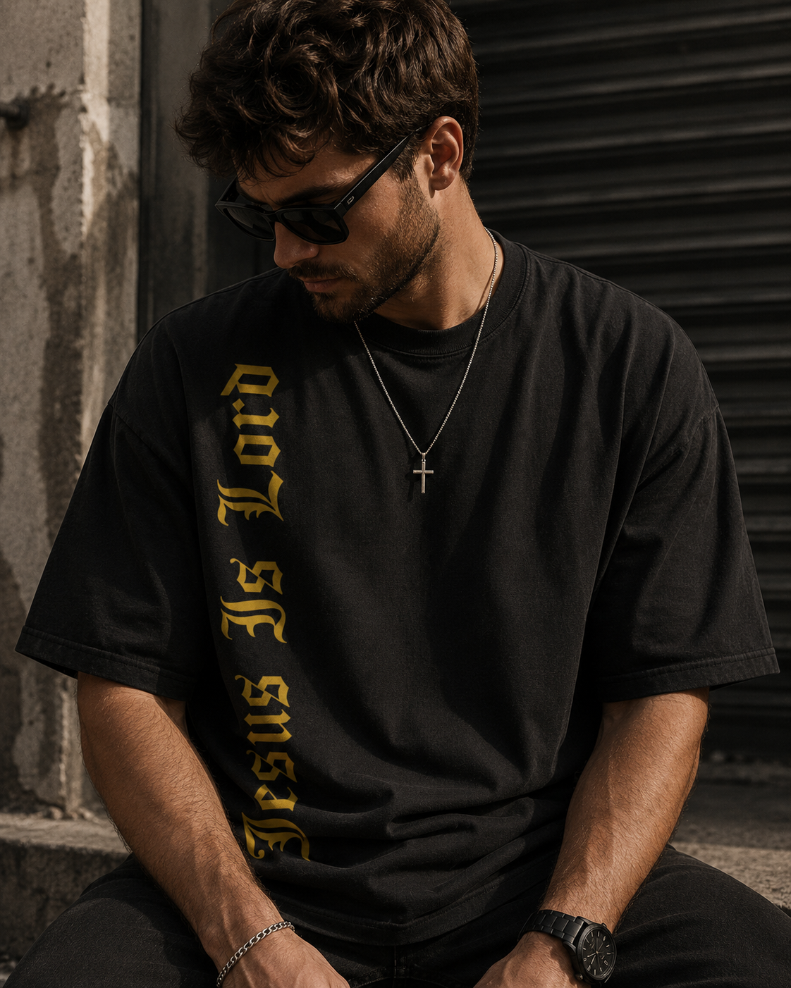 “Jesus Is Lord” Oversized T-Shirt