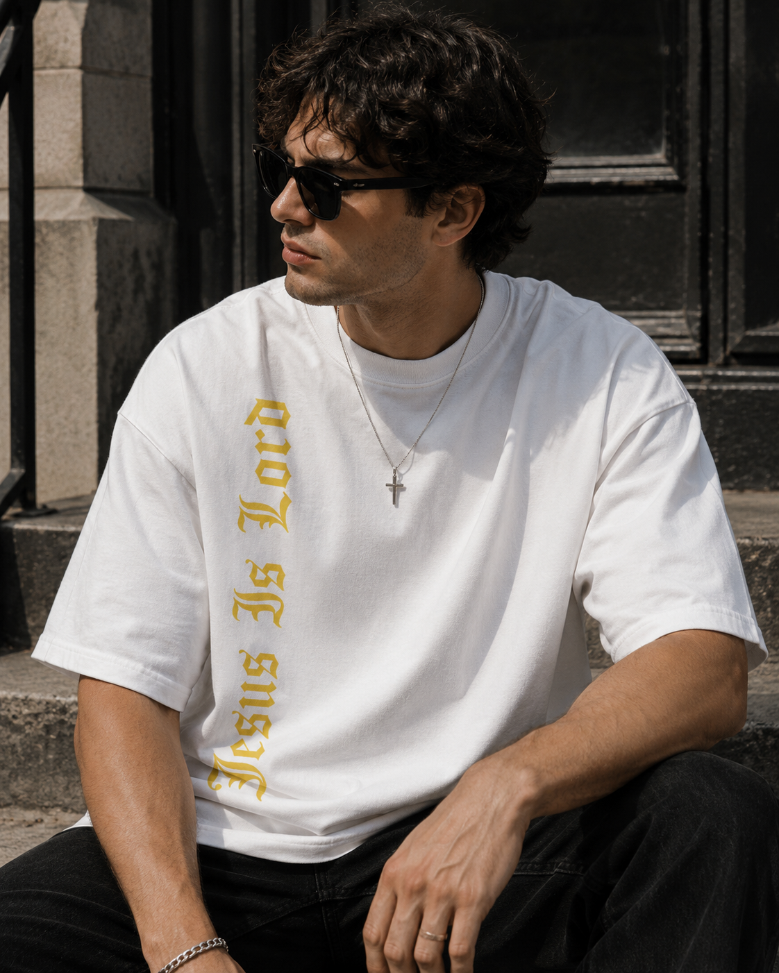 “Jesus Is Lord” Oversized T-Shirt