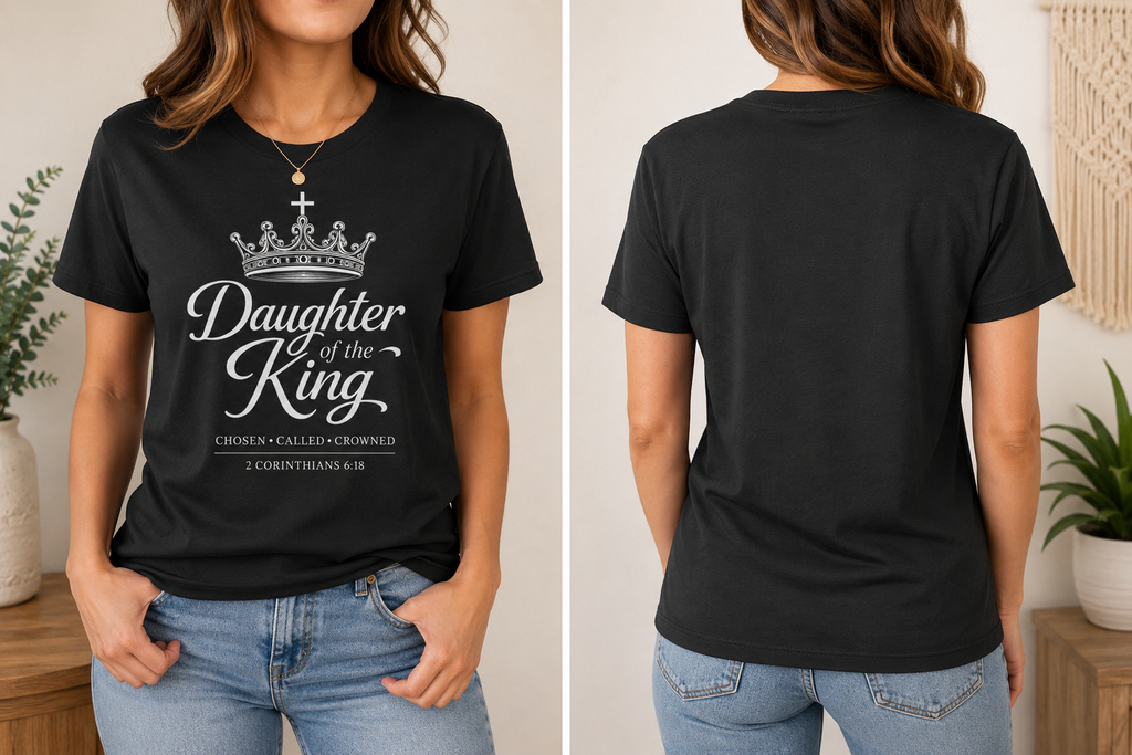 "Daughter of the King" Oversized T-Shirt