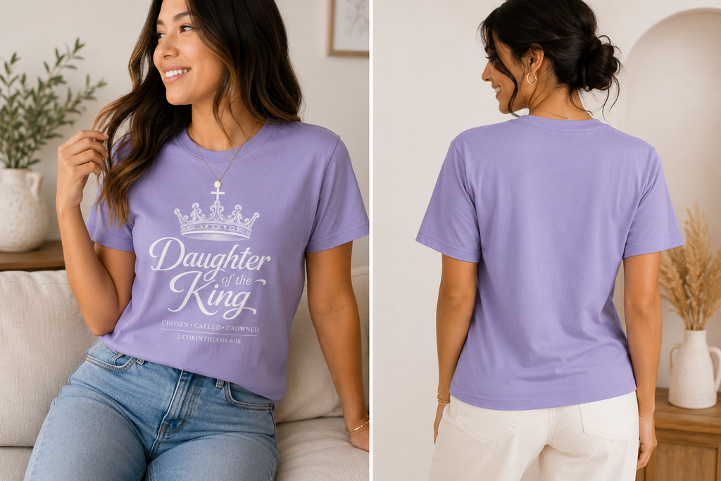 "Daughter of the King" Oversized T-Shirt