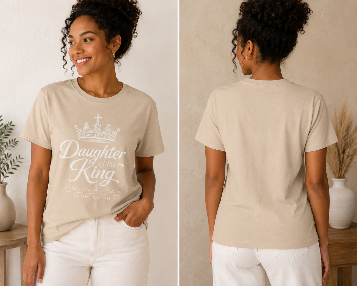 "Daughter of the King" Oversized T-Shirt
