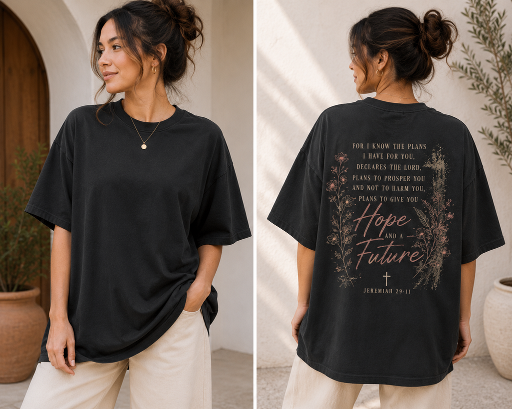 "Hope & Future Oversized" T-Shirt