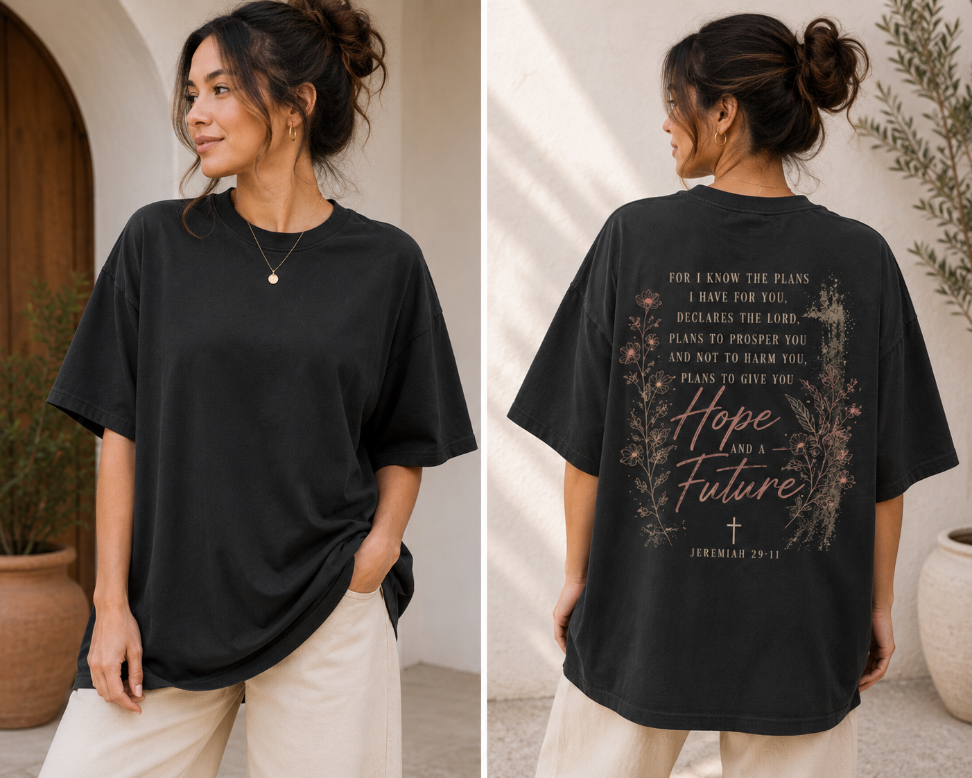 "Hope & Future Oversized" T-Shirt
